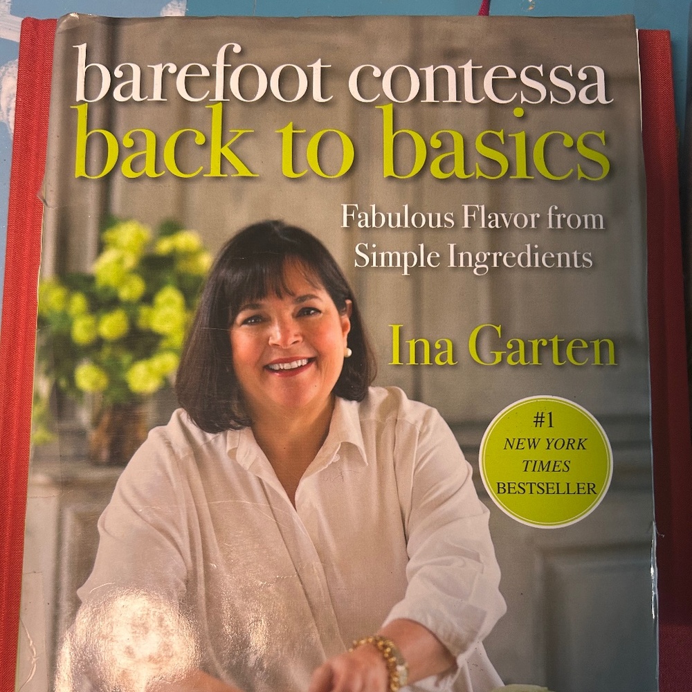 Ina Garten cookbook /Barefoot contessa